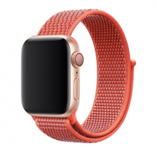 BSTRAP Apple Watch Nylon 42/44mm remienok, Coral Pink mobiltelefon kellék