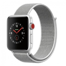 BSTRAP Apple Watch Nylon 42/44mm szíj, Silver mobiltelefon kellék