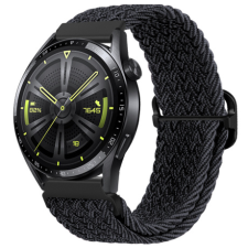 BSTRAP Braid Nylon szíj Samsung Galaxy Watch 42mm, black okosóra kellék