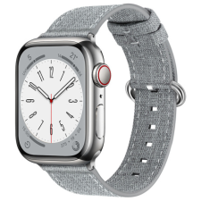 BSTRAP Denim szíj Apple Watch 38/40/41mm, gray okosóra kellék
