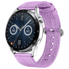 BSTRAP Denim szíj Samsung Galaxy Watch 3 45mm, purple okosóra kellék