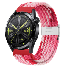 BSTRAP Elastic Nylon 2 szíj Xiaomi Amazfit Bip, strawberry okosóra kellék