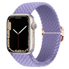 BSTRAP Elastic Nylon szíj Apple Watch 38/40/41mm, lavander okosóra kellék