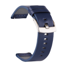 BSTRAP Fine Leather szíj Huawei Watch GT3 46mm, blue okosóra kellék