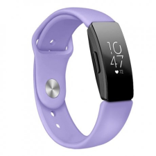 BSTRAP Fitbit Inspire Silicone (Large) szíj, Light Purple mobiltelefon kellék