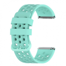 BSTRAP Fitbit Versa / Versa 2 Pole Silicone (Large) szíj, Teal óraszíj