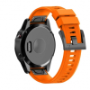 BSTRAP Garmin Fenix 5 Silcone Acton szíj, Orange