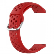 BSTRAP Garmin Vivoactive 3 Silicone Dots szíj, red okosóra kellék