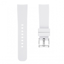 BSTRAP Garmin Vivoactive 3 Silicone Line (Small) szíj, White okosóra kellék