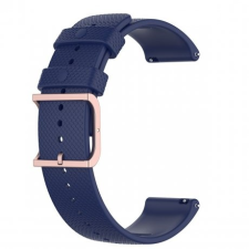 BSTRAP Garmin Vivoactive 3 Silicone Rain szíj, dark blue okosóra kellék