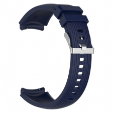 BSTRAP Garmin Vivoactive 4 Silicone Davis szíj, Dark Blue okosóra kellék