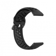 BSTRAP Garmin Vivoactive 4s Silicone Dots szíj, Black okosóra kellék