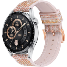 BSTRAP Glitter szíj Samsung Galaxy Watch Active 2 40/44mm, golden red okosóra kellék