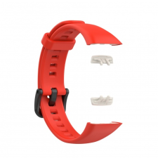 BSTRAP Honor Band 6 / Huawei Band 6 Silicone szíj, Red okosóra kellék