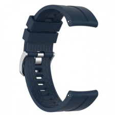 BSTRAP Huawei Watch 3 / 3 Pro Silicone Cube szíj, Navy Blue okosóra kellék