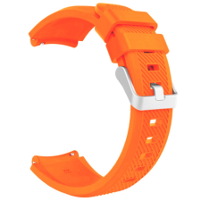 BSTRAP Huawei Watch 3 / 3 Pro Silicone Sport szíj, Neon Orange okosóra kellék