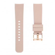BSTRAP Huawei Watch GT3 42mm Silicone Line (Small) szíj, Apricot okosóra kellék