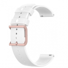BSTRAP Huawei Watch GT3 42mm Silicone Rain szíj, white okosóra kellék