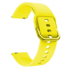 BSTRAP Huawei Watch GT3 42mm Silicone v2 szíj, Yellow okosóra kellék
