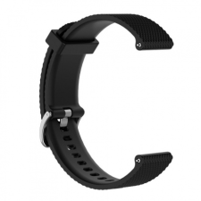 BSTRAP Huawei Watch GT3 46mm Silicone Bredon szíj, Black okosóra kellék
