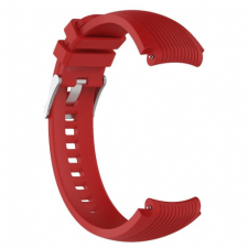 BSTRAP Huawei Watch GT3 46mm Silicone Davis szíj, Dark red okosóra kellék