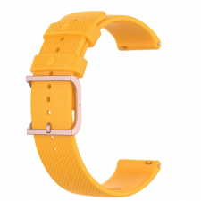 BSTRAP Huawei Watch GT3 46mm Silicone Rain szíj, yellow okosóra kellék