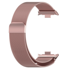 BSTRAP Milanese szíj Xiaomi Redmi Watch 4, rose gold okosóra kellék