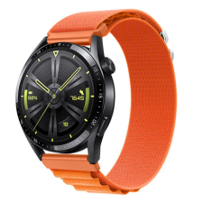BSTRAP Nylon Loop szíj Huawei Watch GT2 Pro, orange okosóra kellék