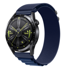 BSTRAP Nylon Loop szíj Samsung Galaxy Watch 42mm, navy blue okosóra kellék