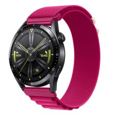 BSTRAP Nylon Loop szíj Samsung Galaxy Watch Active 2 40/44mm, carmine okosóra kellék