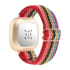 BSTRAP Pattern szíj Samsung Galaxy Watch 3 45mm, red rainbow okosóra kellék
