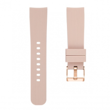 BSTRAP Samsung Galaxy Watch 3 41mm Silicone Line (Small) szíj, Apricot okosóra kellék