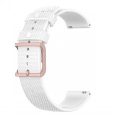 BSTRAP Samsung Galaxy Watch 3 41mm Silicone Rain szíj, white okosóra kellék