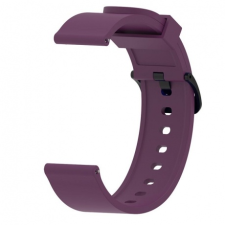 BSTRAP Samsung Galaxy Watch 3 41mm Silicone szíj v4, Dark Purple óraszíj