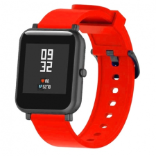 BSTRAP Samsung Galaxy Watch 3 41mm Silicone szíj v4, Red okosóra kellék