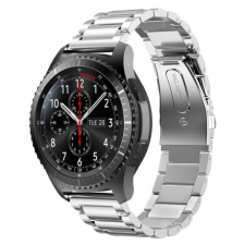 BSTRAP Samsung Galaxy Watch 3 45mm Stainless Steel szíj, Silver okosóra kellék