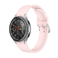 BSTRAP Samsung Galaxy Watch 4 Silicone szíj, Sand Pink okosóra kellék