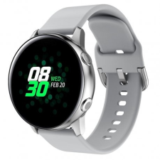 BSTRAP Samsung Galaxy Watch Active Silicone szíj, Gray okosóra kellék