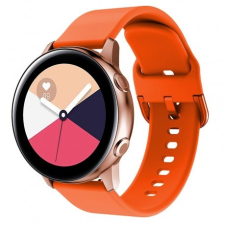 BSTRAP Samsung Galaxy Watch Active Silicone szíj, Orange óraszíj