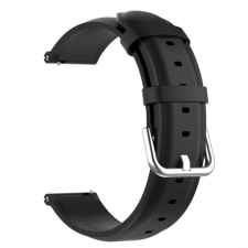 BSTRAP Samsung Gear S3 Leather Lux szíj, black okosóra kellék