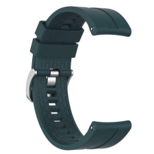 BSTRAP Silicone Cube szíj Huawei Watch GT/GT2 46mm, dark green okosóra kellék