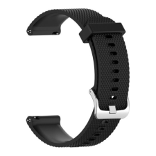 BSTRAP Silicone Land szíj Xiaomi Watch S1 Active, black okosóra kellék