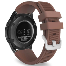 BSTRAP Silicone Sport szíj Xiaomi Watch S1 Active, brown okosóra kellék