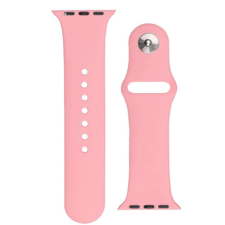 BSTRAP Silicone szíj Apple Watch 38/40/41mm, pink okosóra kellék