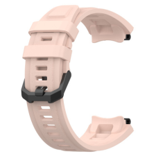 BSTRAP Silicone szíj Xiaomi Amazfit Active Edge, sand pink okosóra kellék