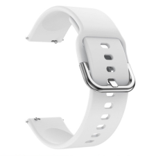 BSTRAP Silicone V2 szíj Xiaomi Watch S1 Active, white okosóra kellék