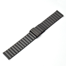 BSTRAP Steel szíj Garmin Vivoactive 5, black okosóra kellék