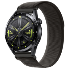 BSTRAP Velcro Nylon szíj Xiaomi Amazfit GTR Mini, black okosóra kellék