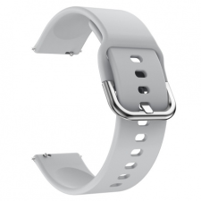 BSTRAP Xiaomi Amazfit Bip Silicone v2 szíj, Gray okosóra kellék