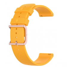 BSTRAP Xiaomi Amazfit GTR 42mm Silicone Rain szíj, yellow óraszíj